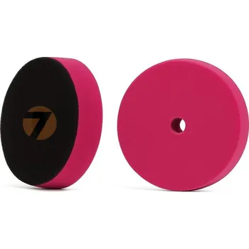 Autovosk O7 Pěnový lešticí kotouč Ø80 mm – hrubý (plochý zkosený, fialový)