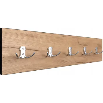 Věšák Šatní ramínko z laminované desky HWS FURNITURE dub craft
