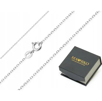 Řetízek Bílo-zlatý Řetízek typu Ankr, ryzost 585, délka 50 cm