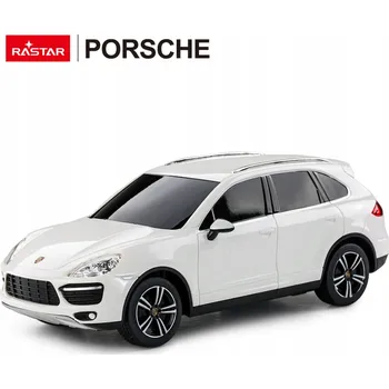 RC model auta R/C 1:24 Porsche Cayenne Turbo White RASTAR