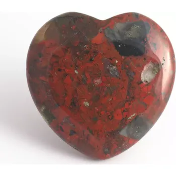 Jaspis brekciový srdce 40mm - B