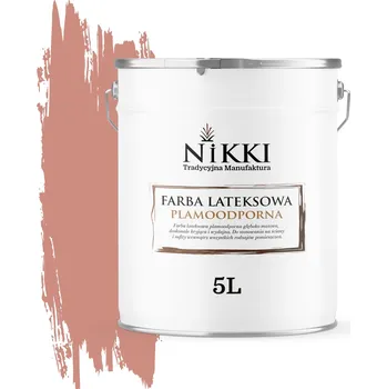 barva na zeď Barva barva na strop a stěny NIKKI 5 l H5533 OMYVATELNÁ, VYSOKÁ KRYVOST, matná