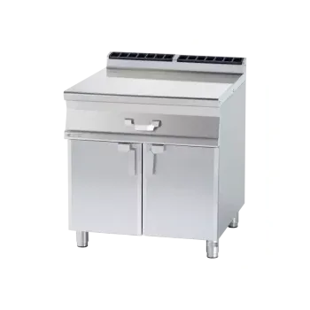 Sporák RM GASTRO Pracovní plocha 60x83 - 1x zásuvka GN 1/1 | RM - PL-96