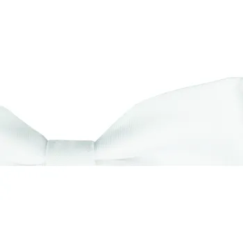 Motýlek Bílý dětský motýlek matný