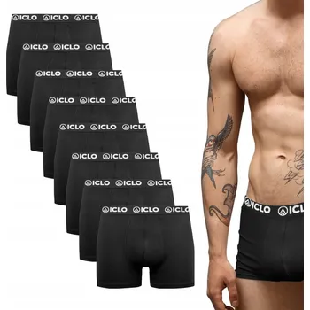Boxerky Iclo Spodní Prádlo Boxerky černé, velikost XL