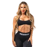 Nebbia Bezešvá lift-up sportovní podprsenka FLOW SEAMLESS 495 černá - XS