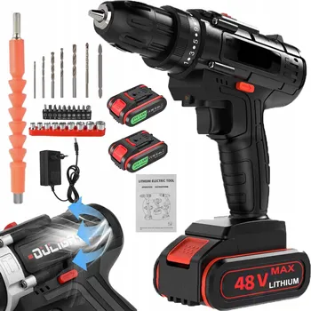 Šroubovák Aku Šroubovák 48 V Zestaw wkrętarek akumulatorowych