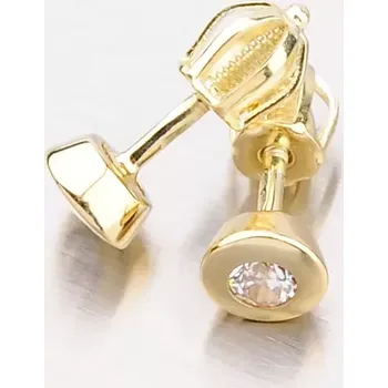 Náušnice Dámské náušnice žluté zlato GZ2293ZL