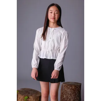 Dámské oblečení Halenka Mayoral 7032.8C.Junior.9BYA bílá 00X, vel. 167