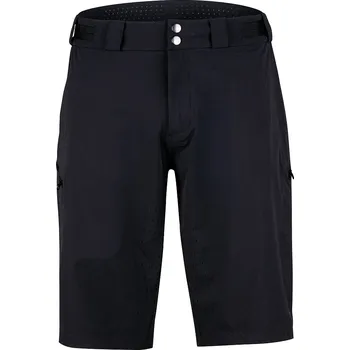 Cyklistické kalhoty kraťasy FORCE REBEL MTB bez vložky, černé S