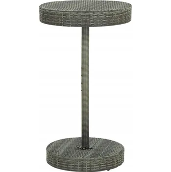 Jídelní stůl Stůl VidaXL technorattan kulatý 60,5 x 60,5 x 106 cm