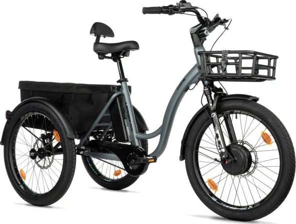 Leader fox CARGO - TRICYCLE CURTIS, FRONT MOTOR, GREY MATT