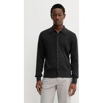 Dámský svetr Vlněný kardigan Filippa K 31320.FK šedá 90X, vel. XL