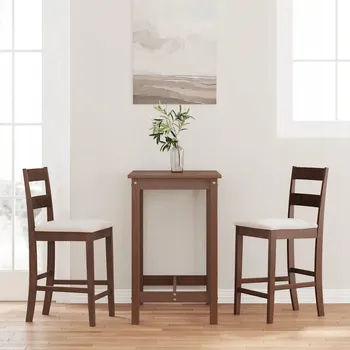 Barová židle VidaXL Barová Židle černý dub 95 cm látková