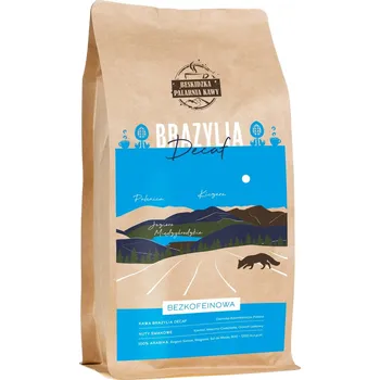 Káva Káva zrnková Brazílie Bez kofeinu Decaf 500 g 100% Arabica veganská