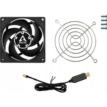 Domácí ventilátor Ventilátor Departament Elektroniki 80 x 80 mm F8USBG8