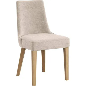 Jídelní židle Buková židle KARIN čalouněná béžová