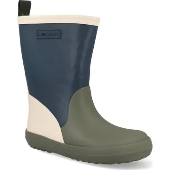 Chlapecké holínky Barefoot dětské zateplené gumáky Bundgaard - Aspen Army zelené Velikost: 34