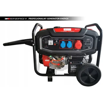 Elektrocentrála Přenosná elektrocentrála třífázová Energy 5400 W benzínová