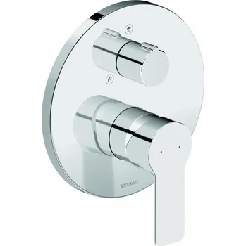 Vodovodní baterie Duravit DC4210012010 - Sprchová baterie pro pod. instalaci D-CODE lesklý chrom