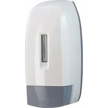 Dávkovač mýdla Ruční nástěnný dávkovač mýdla Biurotop 500 ml, bílý, šedý