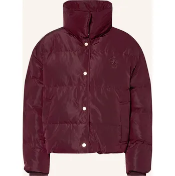 Tommy Hilfiger Dámská Péřová Bunda, tmavě červená, 36