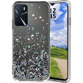 Pouzdro na mobilní telefon Zadní Kryt Radian pro Oppo A16 A16S A54S A55 5G černý