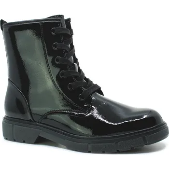 Dámská zimní obuv MARCO TOZZI 2-25282-41 018 black patent, dámská kotníková obuv (MARCO TOZZI 2-25282-41 018)