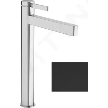 Vodovodní baterie Hansgrohe Finoris Umyvadlová baterie, s výpustí Push-Open, CoolStart, EcoSmart, matná černá, 76072670