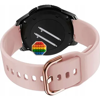 Pouzdro na mobilní telefon Řemínek Řemínek Silikonový Růžový Smyčka pro Mibro Watch T2