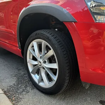 Blatník karosérie FenderPro Plastové lemy blatniku Škoda Yeti 2009-2017, odolný ABS plast, sada 4ks