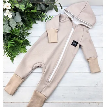 Dětský overall Kulišárny Rostoucí overal WARM MOCCA VELIKOST: 98