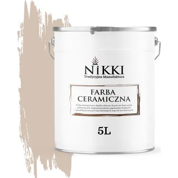 barva na zeď Barva barva na strop a stěny NIKKI 5 l H4952, ODOLNÁ PROTI DRHNUTÍ, SUPER KRYCÍ, matná