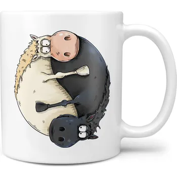 Hrnek 330 ml - Jin Jang - koně