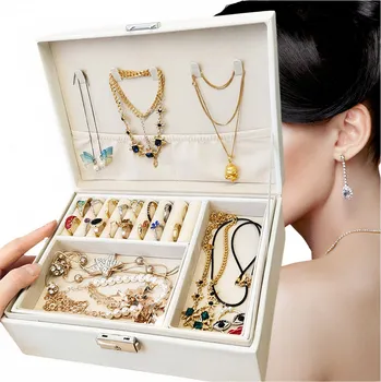 Dárková krabička ORGANIZÉR NA NÁUŠNICE KRABIČKA XL