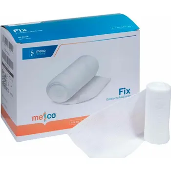 Meco Fix elastický gázový obvaz 4 m x 10 cm 50 ks