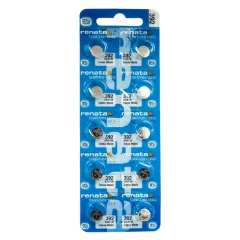Článková baterie Renata 392 SR41W baterie do hodinek 1,55V 45mAh 10ks 785618353839