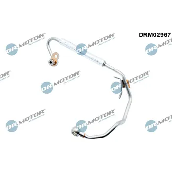 Turbodmychadlo Olejové potrubí Dr.Motor Automotive DRM02967