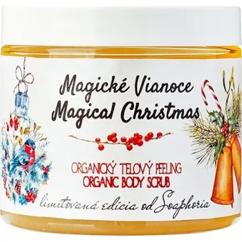 Tělový peeling SOAPHORIA Magické Vánoce organický solný tělový peeling 200 ml