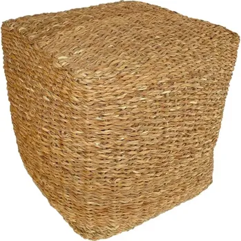 Taburet Taburet mořská tráva 40x40x40 cm