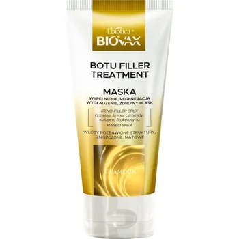 Vlasová regenerace Biovax Glamour Botu Filler Treatment Maska vyplňující a vyhlazující 150 ml