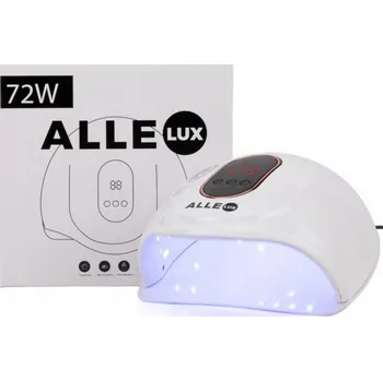 UV lampa na nehty LED+UV lampa Allepaznokcie Allelux T15 72 W bílá