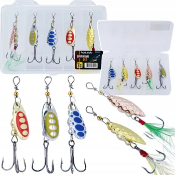 Outdoor vaření Hokkaido Sada 5 rotačních třpytek 3 g, multicolor