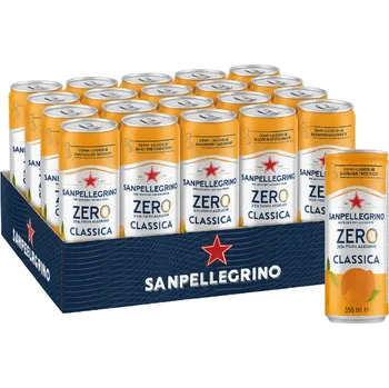 Limonáda San pellegrino Sanpellegrino Classica Zero Zuccheri Aranciata 24x330ml - VÝHODNÉ BALENÍ