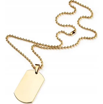 Náhrdelník BETLEWSKI pánský náhrdelník řetízek s vojenská známka