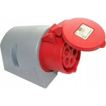 Elektrická zásuvka Průmyslová zásuvka PCE nástěnná 32A 5P IP44 400V