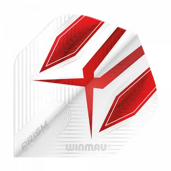 Příslušenství pro šipky Letky Winmau Prism Alpha White & Red 176