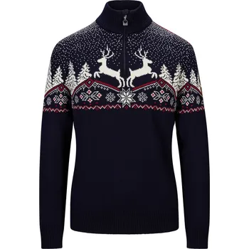 Dámská móda Dale of Norway Christmas Fem Sweater tmavě modrá S