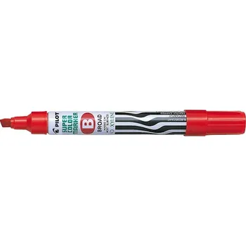 Permanentní popisovač červený PILOT MARKER voděodolný červený fix popisovač 1 ks