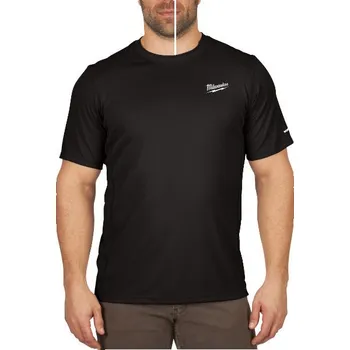 MILWAUKEE Tričko funkční krátký rukáv XL černé